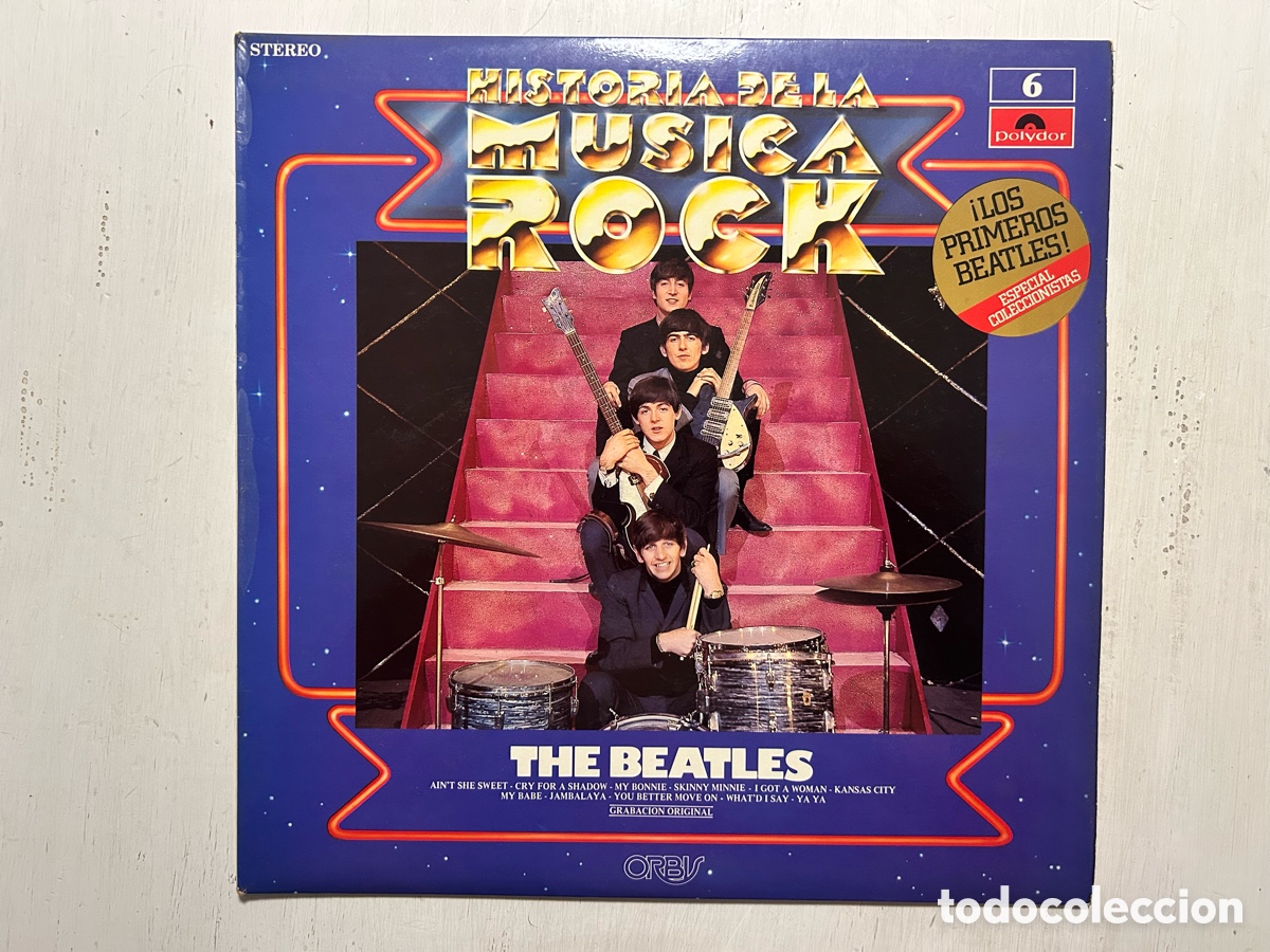 Discos de vinilo: THE BEATLES LP HISTORIA MUSICA ROCK