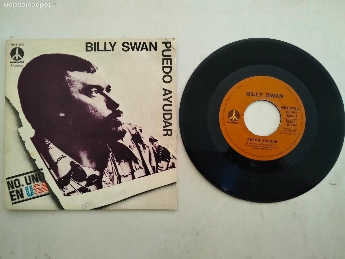 Discos de vinilo: DISCO SINGLE, BILLY SWAN, PUEDO AYUDAR