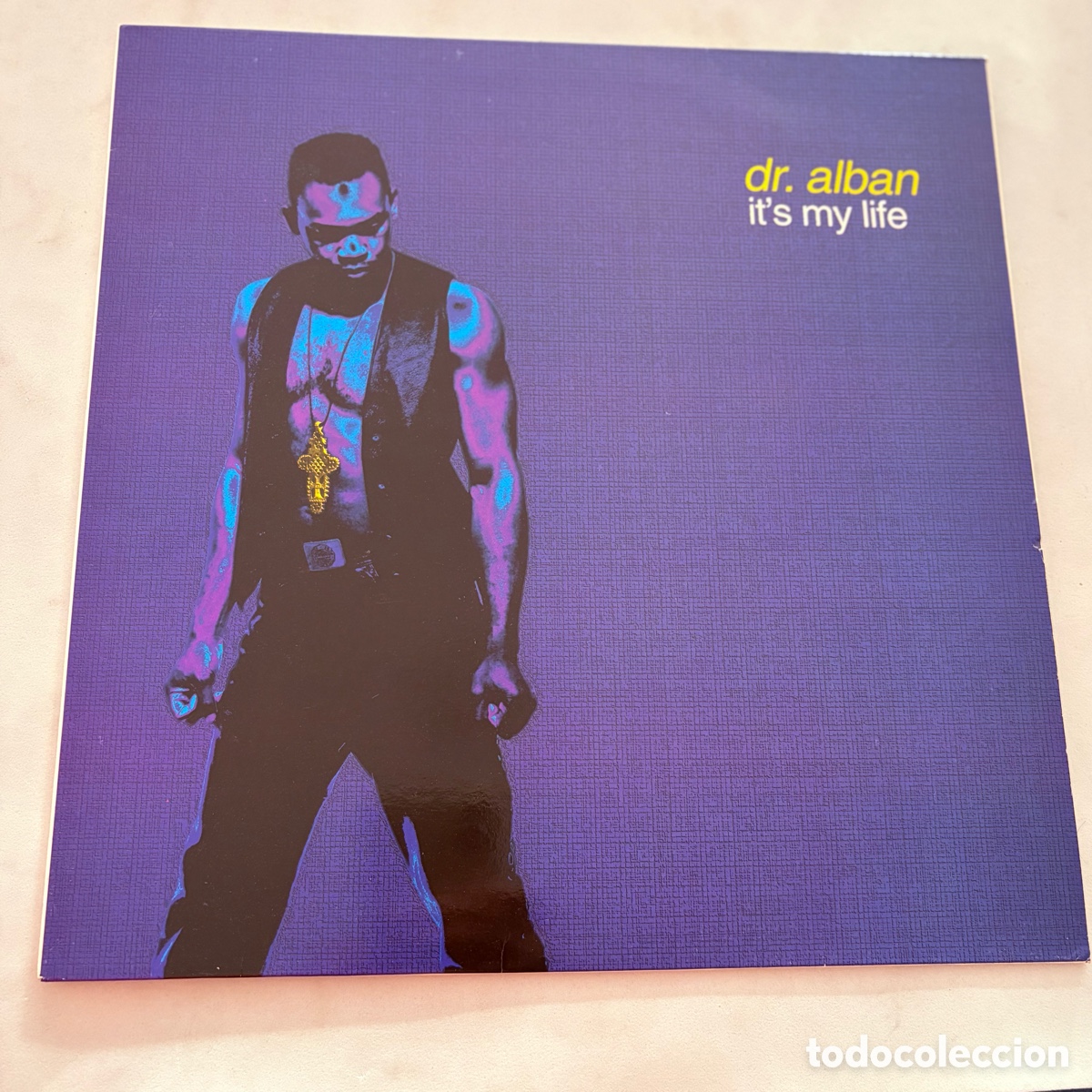 Discos de vinilo: maxi 12'' Dr. Alban &lrm;&ndash; It's My Life edicion espa&ntilde;ola de 1992