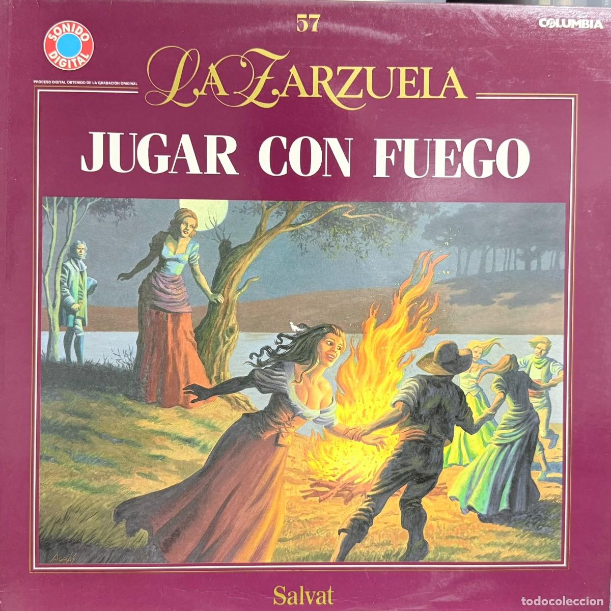 Discos de vinilo: Salvat ● La Zarzuela - N&ordm; 57 - Jugar con Fuego ● Lp