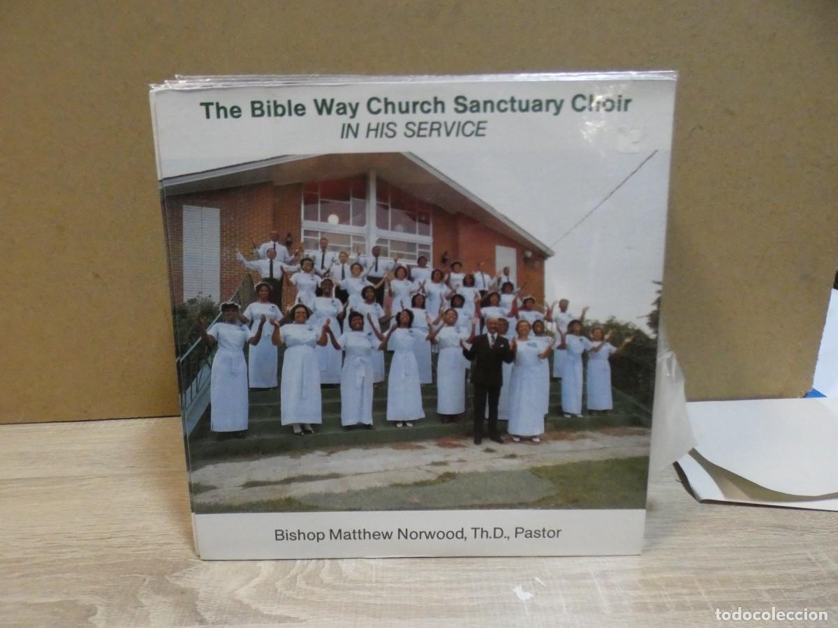 Vinyl records: ARKANSAS1980 CAJJ767 LP ESTADO CORRECTISIMO THE BIBLE WAY CHURCH SANCTUARY CHOIR