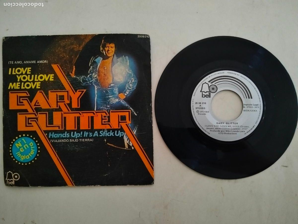 Discos de vinilo: DISCO SINGLE, GARY GLITTER - Foto 1