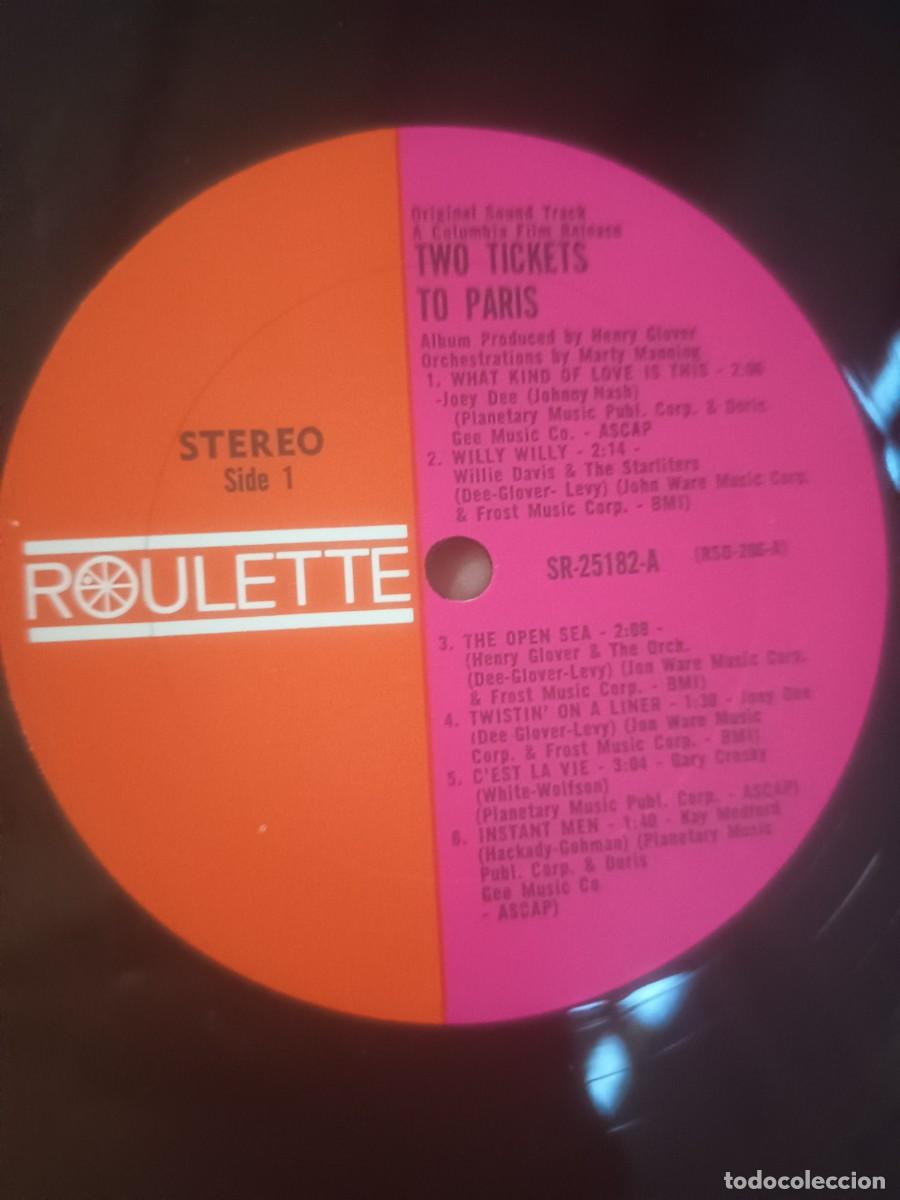 Discos de vinilo: DISCO 27 LP JOEY DEE,( ORIGINAL USA) - Foto 2