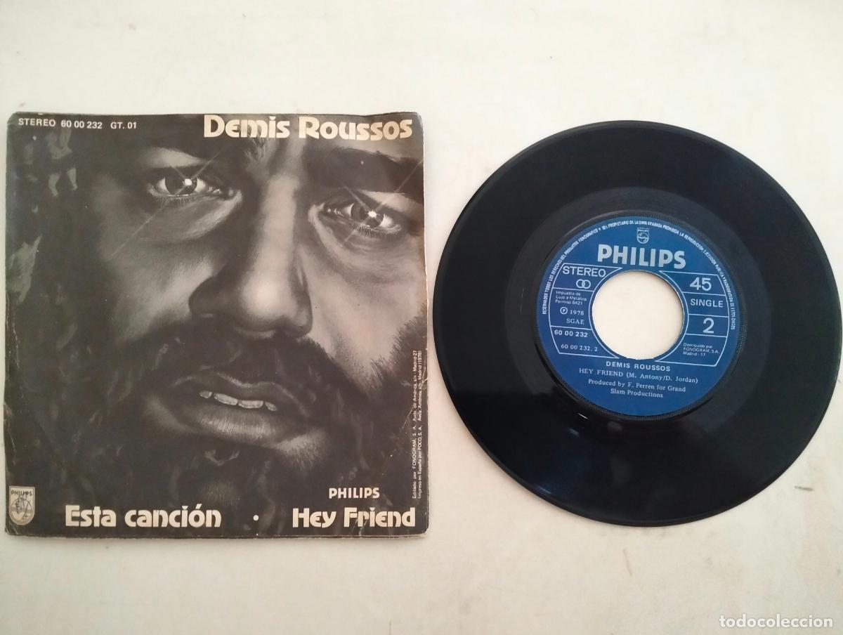 Discos de vinilo: DISCO SINGLE,DEMIS ROUSSOS - Foto 2