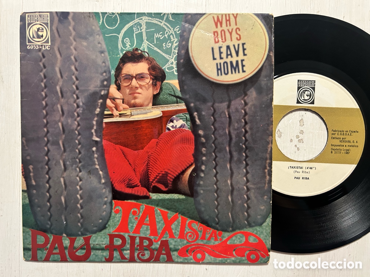 Discos de vinilo: PAU RIBA EP TAXISTA +2 1967 CONCENTRIC