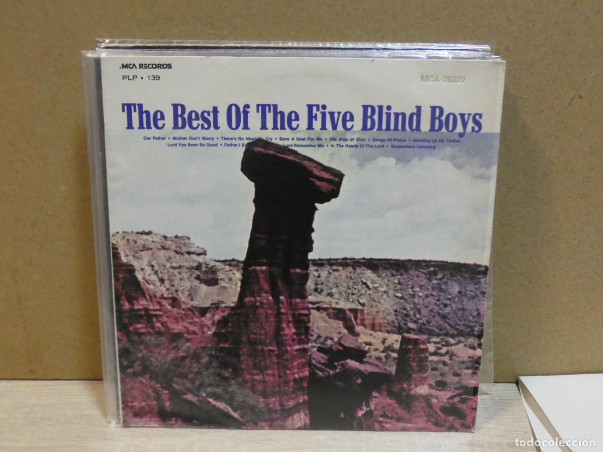 Discos de vinilo: ARKANSAS1980 CAJJ767 LP DESTROZAD&Iacute;SIMO A TU RIESGO RECOP THE FIVE BLIND BOYS