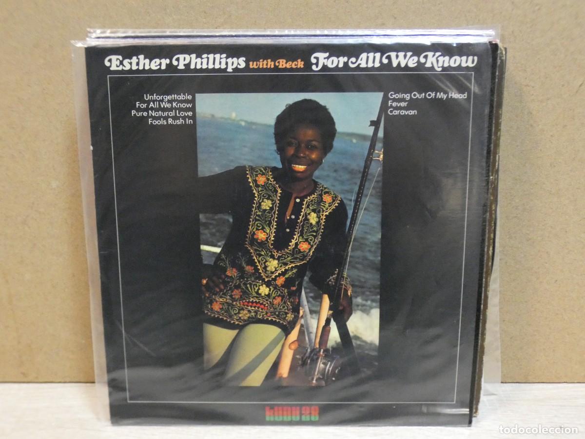 Discos de vinilo: ARKANSAS1980 CAJJ767 LP DESTROZAD&Iacute;SIMO A TU RIESGO ESTHER PHILLIPS