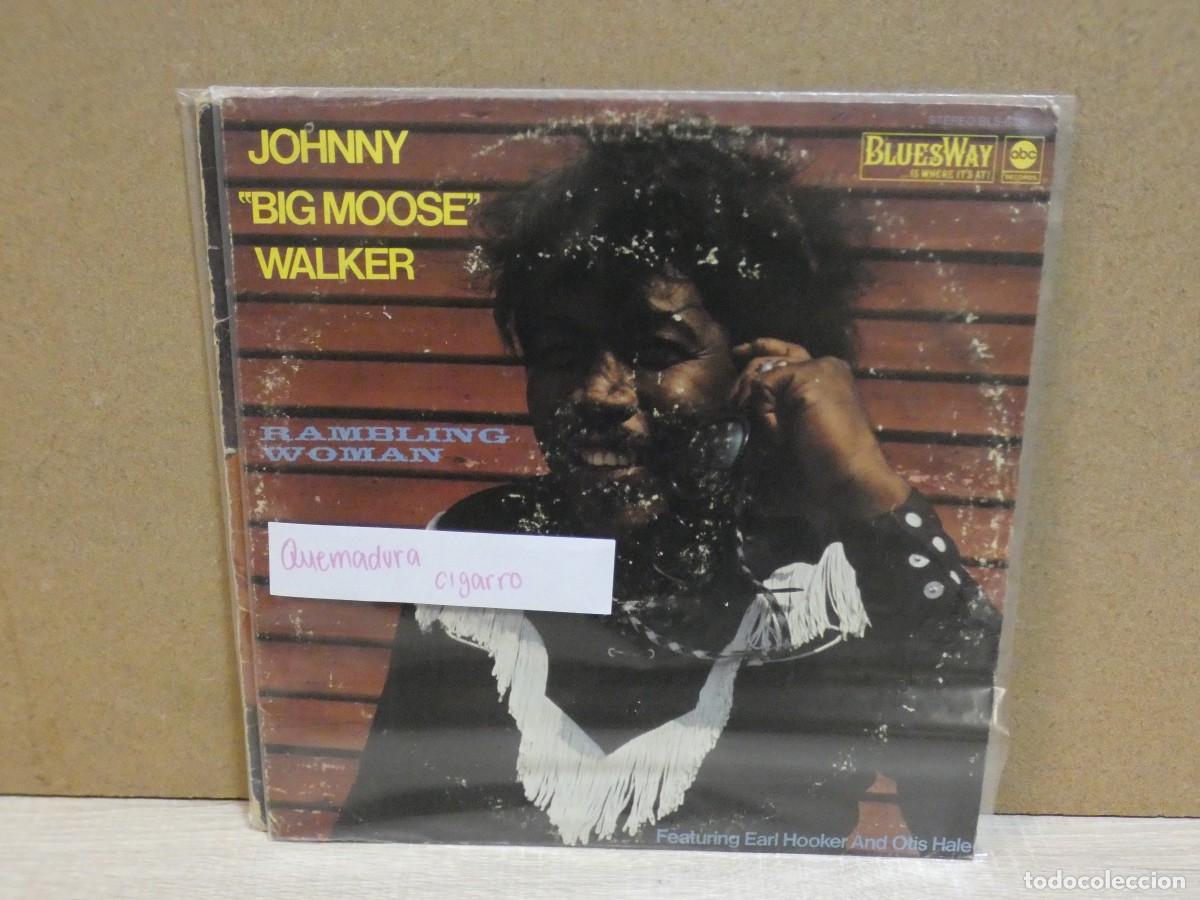 Discos de vinilo: ARKANSAS1980 CAJJ767 LP DESTROZAD&Iacute;SIMO A TU RIESGO JOHNNY BIG MOOSE WALKER QUEMADURA CIGARRO