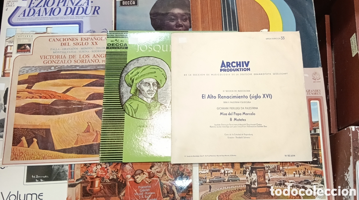 Discos de vinilo: LOTE 12 DISCOS M&Uacute;SICA CL&Aacute;SICA VARIADA