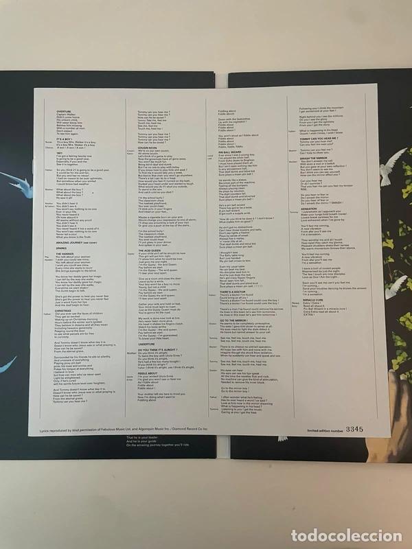 Discos de vinilo: Vinilo Doble The Who Tommy Completo con Libro - Foto 2
