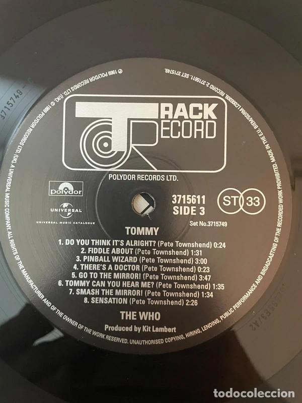 Discos de vinilo: Vinilo Doble The Who Tommy Completo con Libro - Foto 14