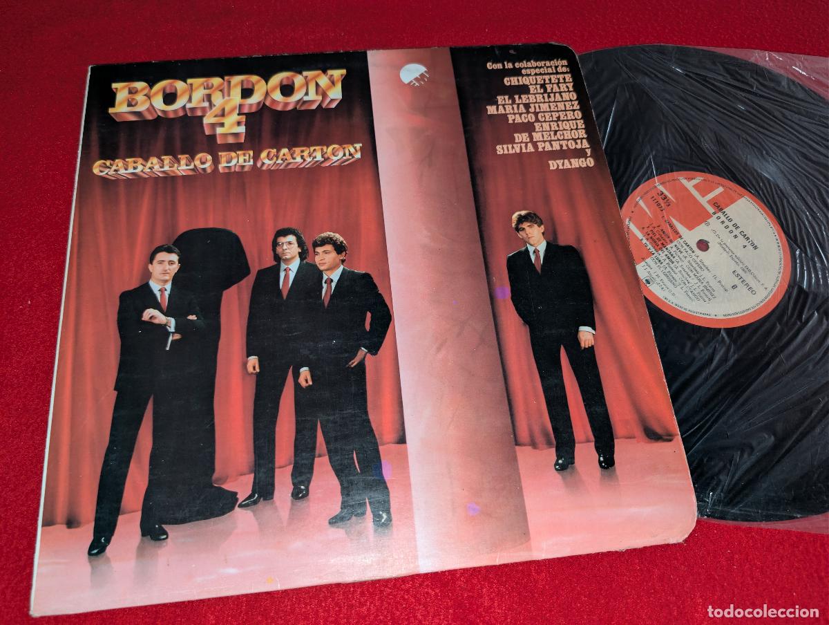 Discos de vinilo: BORDON 4 Caballo de Carton LP 1986 EMI COLOMBIA! MUY RARO