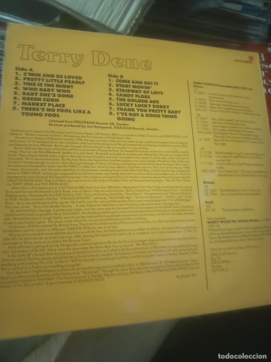 Discos de vinilo: DISCO 29 LP TERRY DENE,( LONDON ROCK) - Foto 2