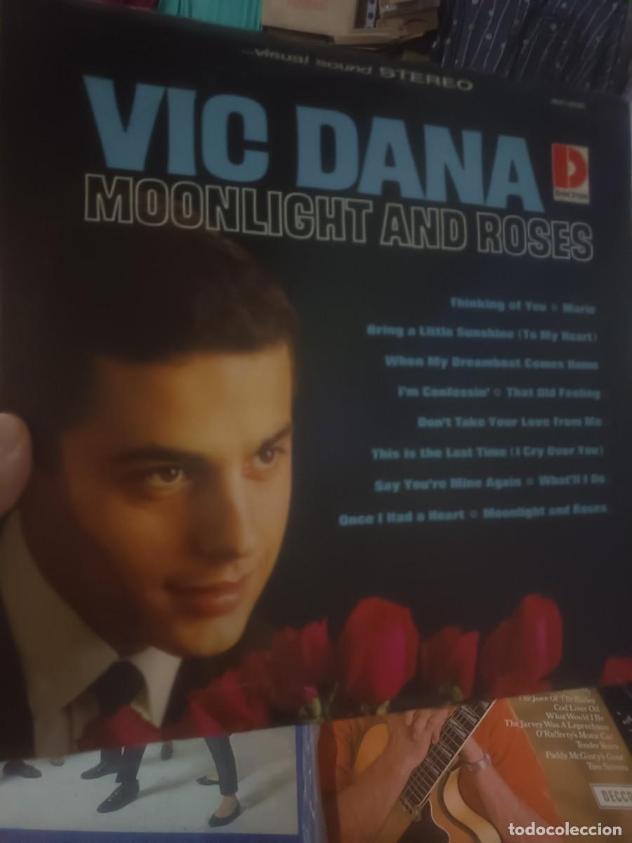 Discos de vinilo: DISCO 31 LP VIC DANA,( MOONLIGHT AND ROSES),USA
