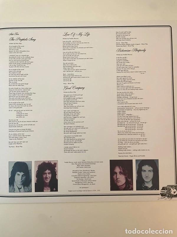 Discos de vinilo: Vinilo Queen A Night At The Opera Edicion 2015 - Foto 3