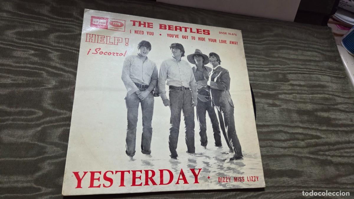 Discos de vinilo: discos singles beetler