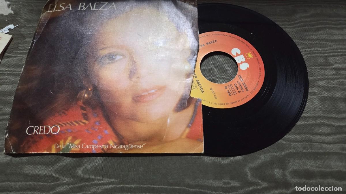 Discos de vinilo: discos singles vintage elsa Baeza - Foto 2