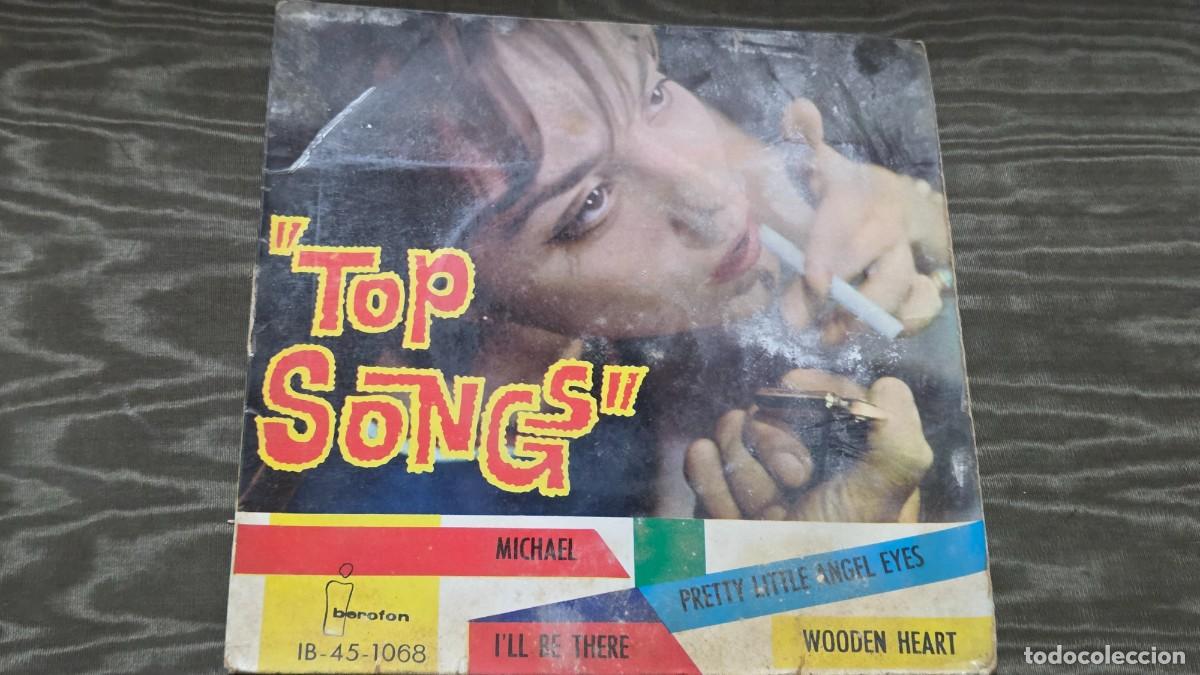 Discos de vinilo: discos singles vintage Top songs
