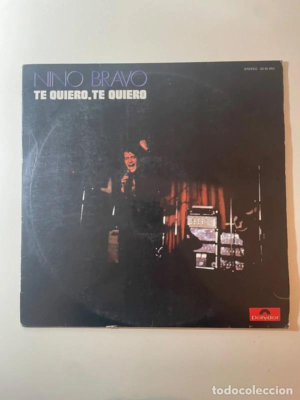 Discos de vinilo: Vinilo Nino Bravo Te quiero 1970 LP