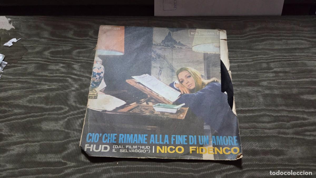 Discos de vinilo: discos singles nico fidenco