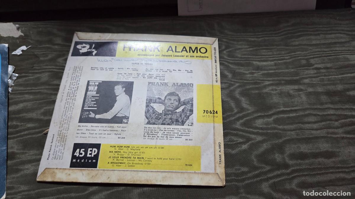Discos de vinilo: discos singles vintage frank alamo - Foto 2