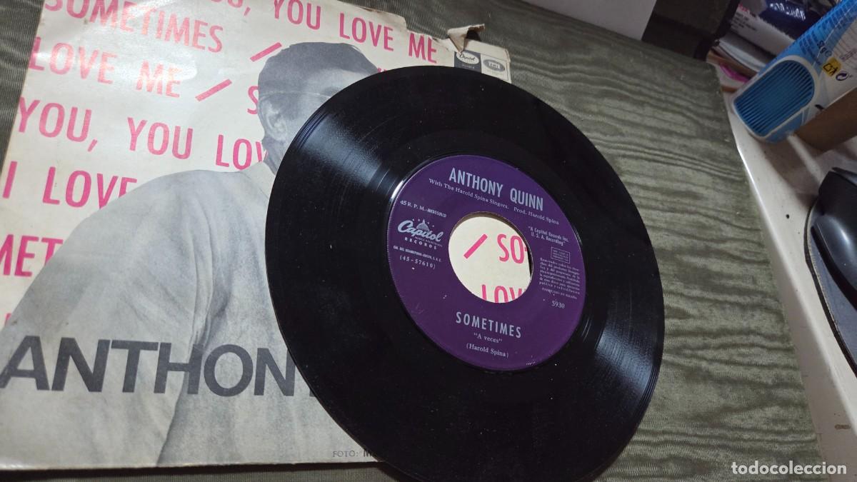 Discos de vinilo: discos singles vintage antony quinn - Foto 2