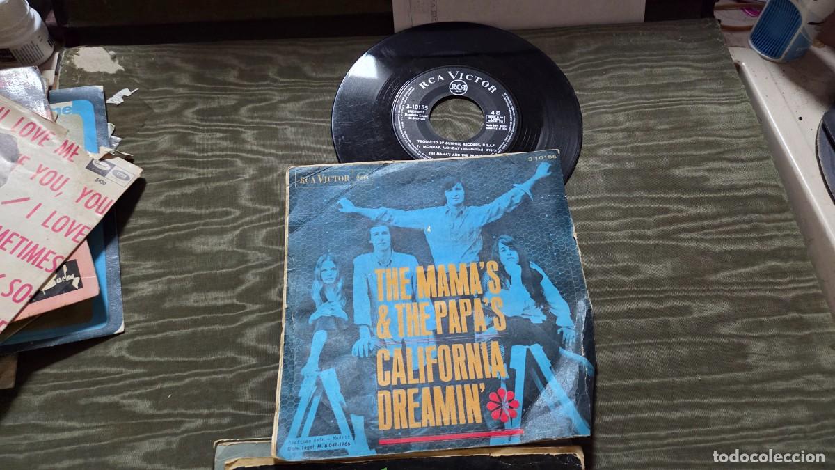 Discos de vinilo: discos singles vintagethe mama s the papa s