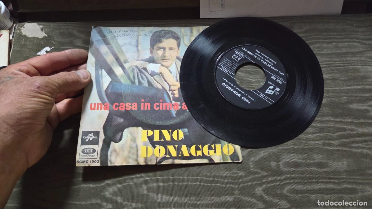 Discos de vinilo: discos singles vintage pino Donaggio - Foto 2