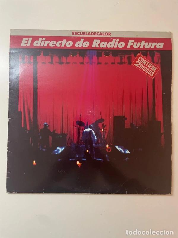 Discos de vinilo: Doble LP Radio Futura - El Directo (1989)