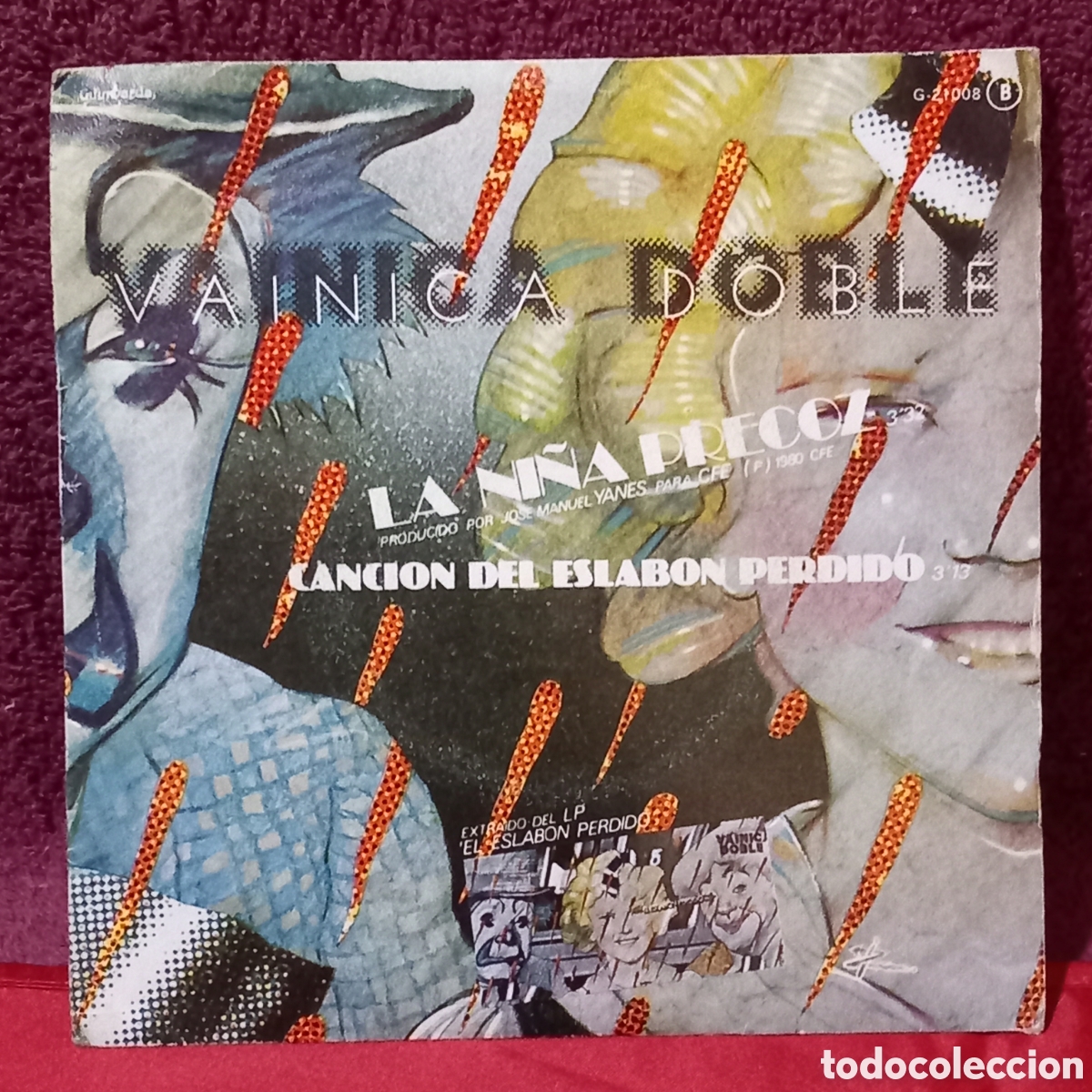 Discos de vinilo: VAINICA DOBLE/LA NI&Ntilde;A PRECIZ/canci&oacute;n del eslavon perdido(1980 GUIMBARDA)muy pocas se&ntilde;ales