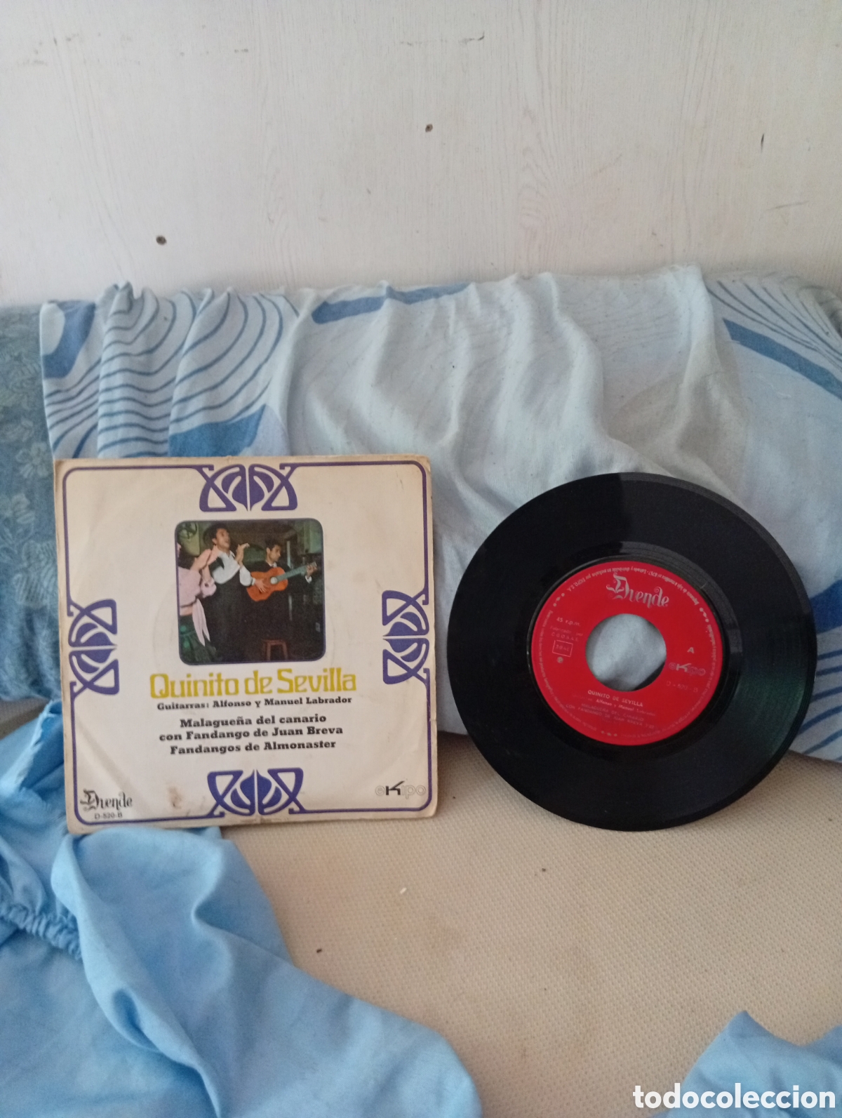 Discos de vinilo: 9 vinilos peque&ntilde;os de flamenco de los m&aacute;s famosos de la &eacute;poca grandes &eacute;xitos