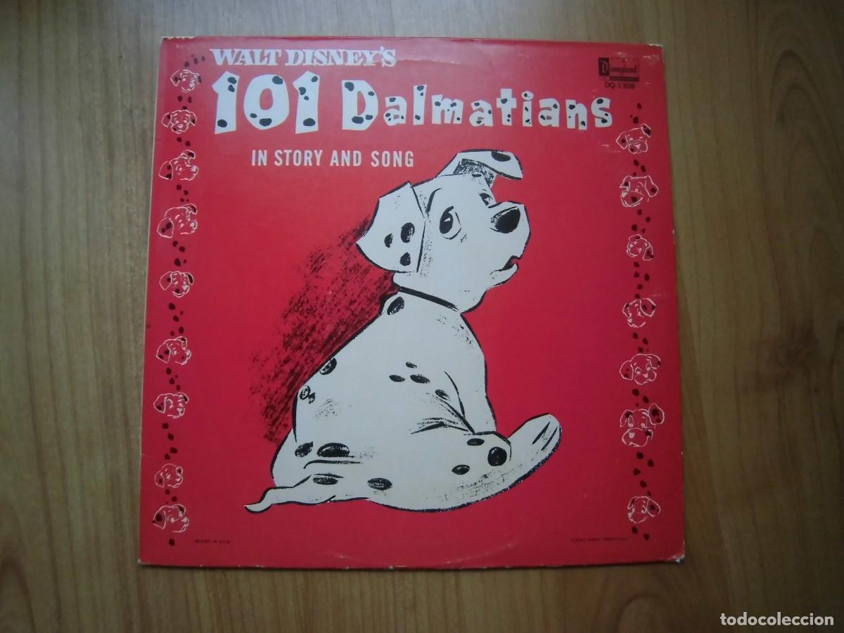Discos de vinilo: ANTIGUO VINILO 33 RPM 101 D&Aacute;LMATAS WALT DISNEY 101 DALMATIANS