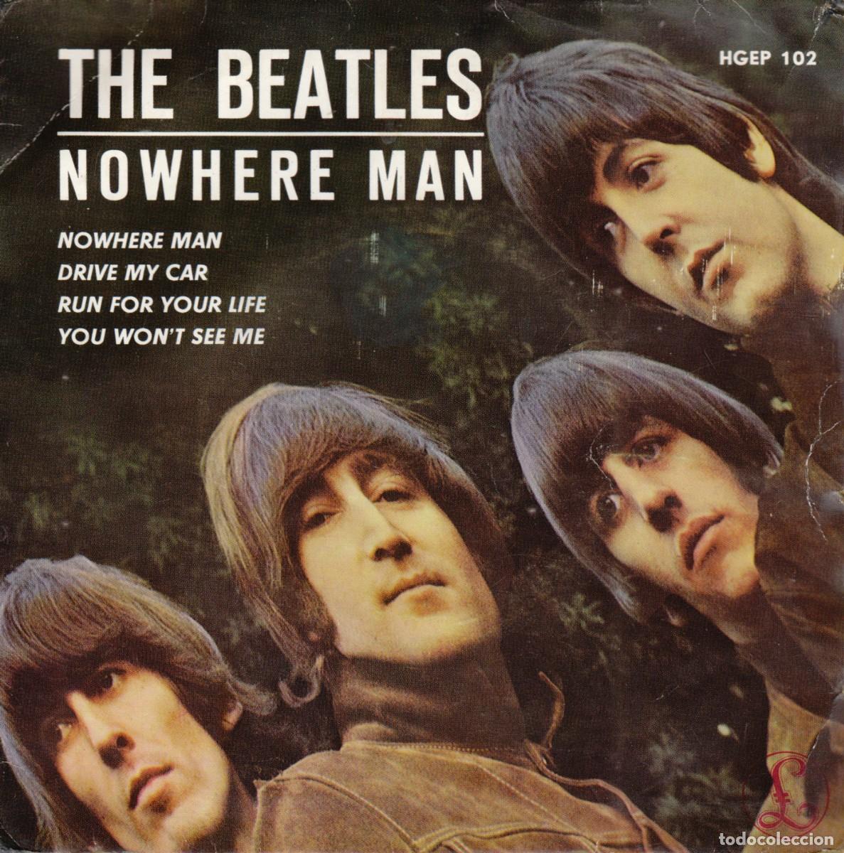 Discos de vinilo: THE BEATLES : EP ORIGINAL HOLLAND &rdquo;NOWHERE MAN&rdquo; + 3 - PORTADA ORIGINAL- COLECCIONISTAS