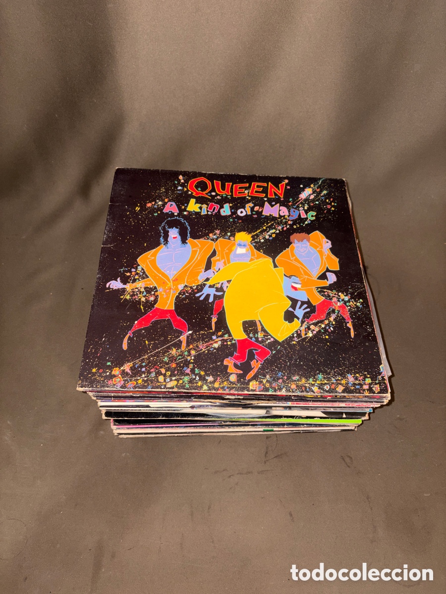 Discos de vinilo: GRAN LOTE DE 66 LPS A&Ntilde;OS 80,POP,ROCK,ETC*VER FOTOS*ALGUNOS RAROS