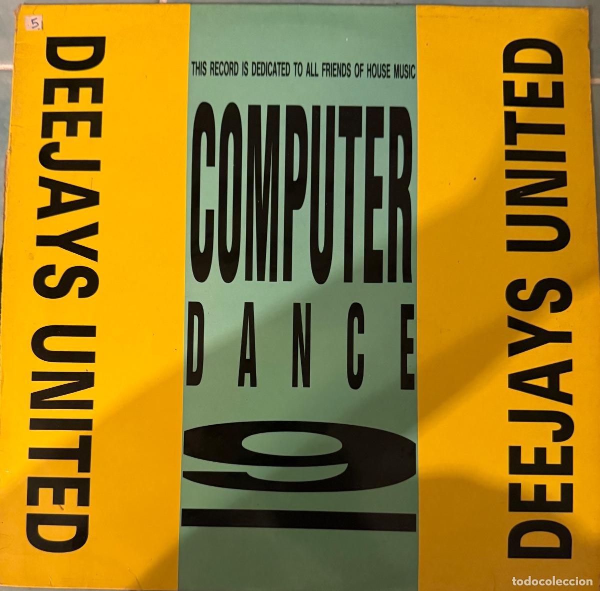 Discos de vinilo: Disco vinilo Deejays United. Cumputer dance 9