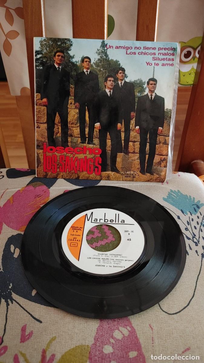 Discos de vinilo: JOSECHO LOS SAKINGS-EP UN AMIGO NO TIENE PRECIO +3