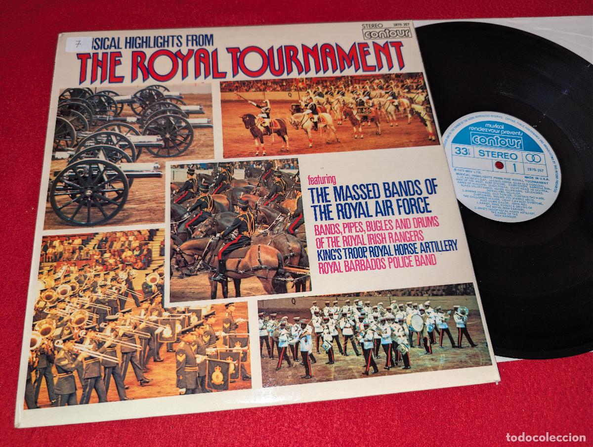 Discos de vinilo: THE ROYAL TOURNAMENT Musical highlights from LP 1973 USA US ROYAL AIR FORCE MILITAR