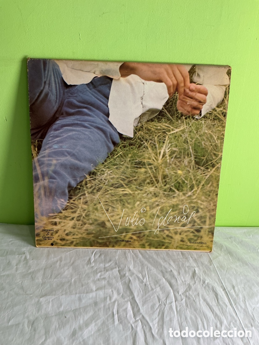 Discos de vinilo: Julio Iglesias &ndash; LP de vinilo Columbia con funda interior