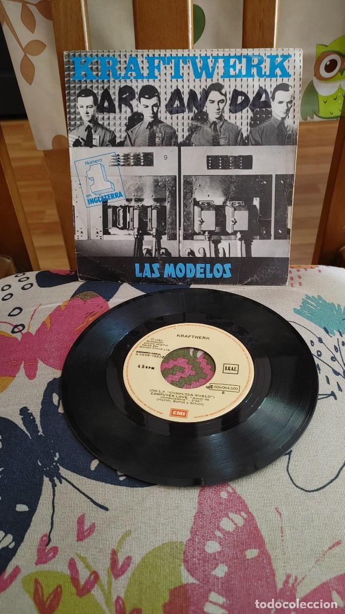 Discos de vinilo: KRAFTWERK-SINGLE LAS MODELOS