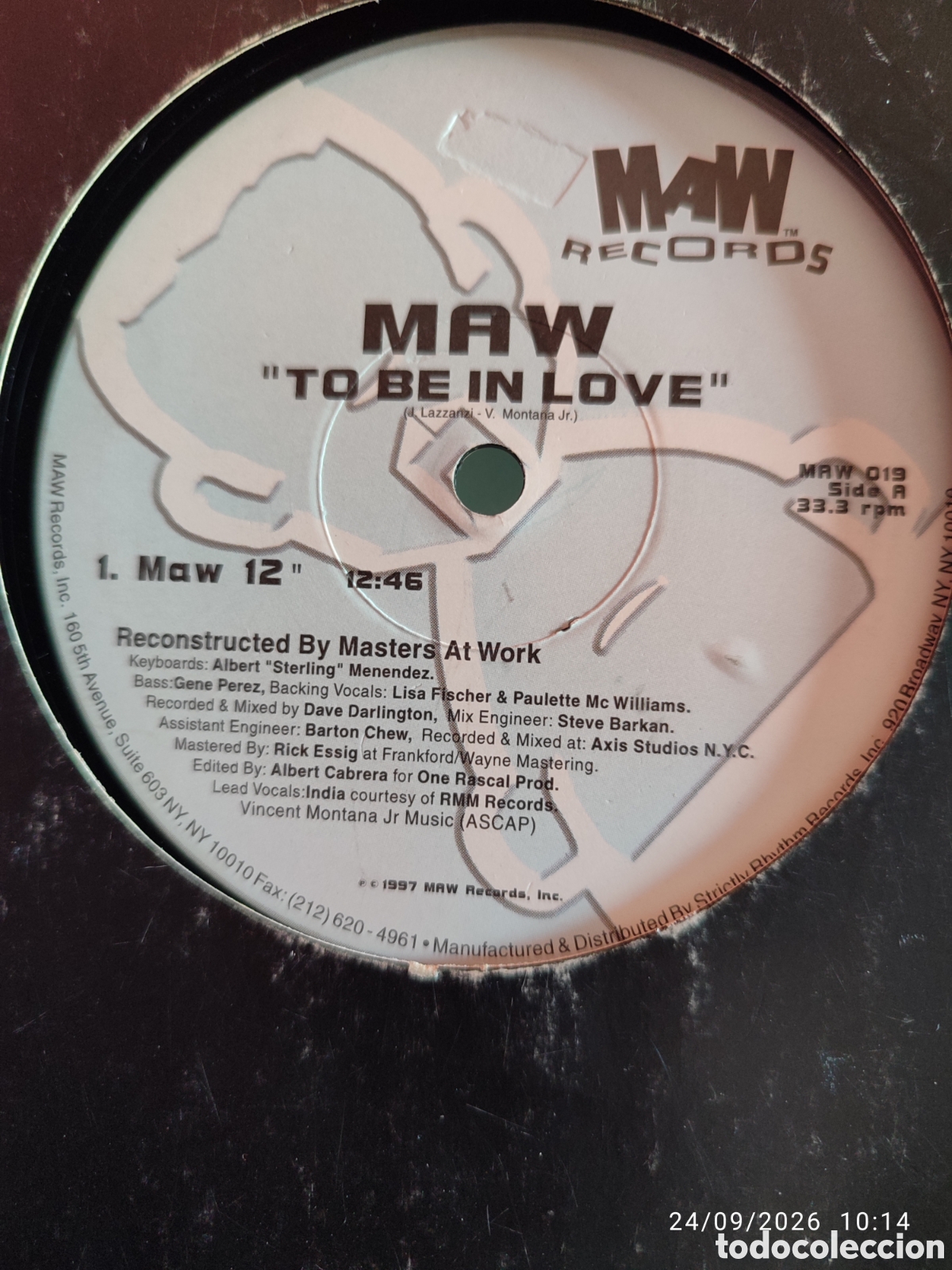 Discos de vinilo: MAW &ndash; To Be In Love VINILO - Foto 2