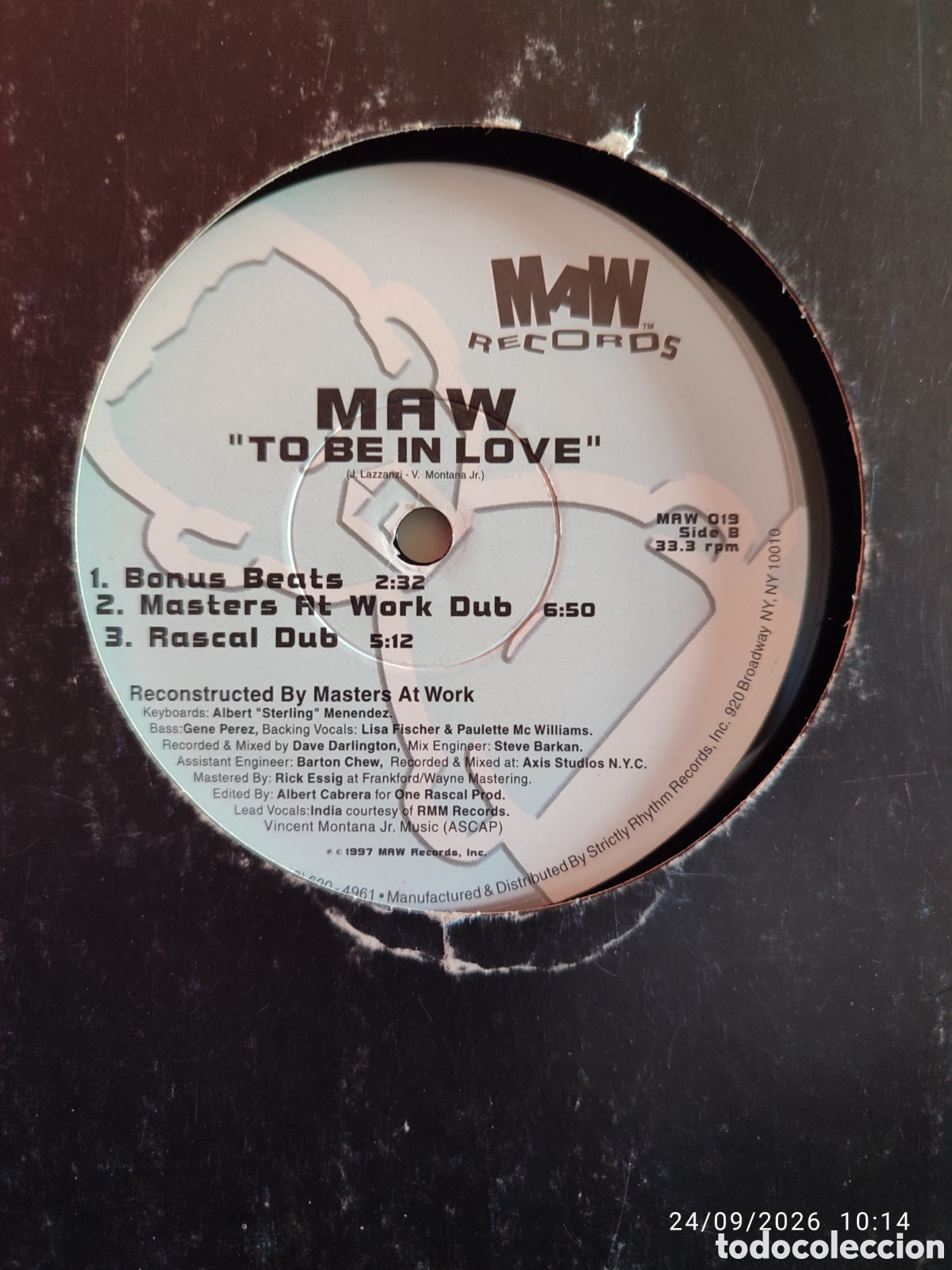 Discos de vinilo: MAW &ndash; To Be In Love VINILO - Foto 3