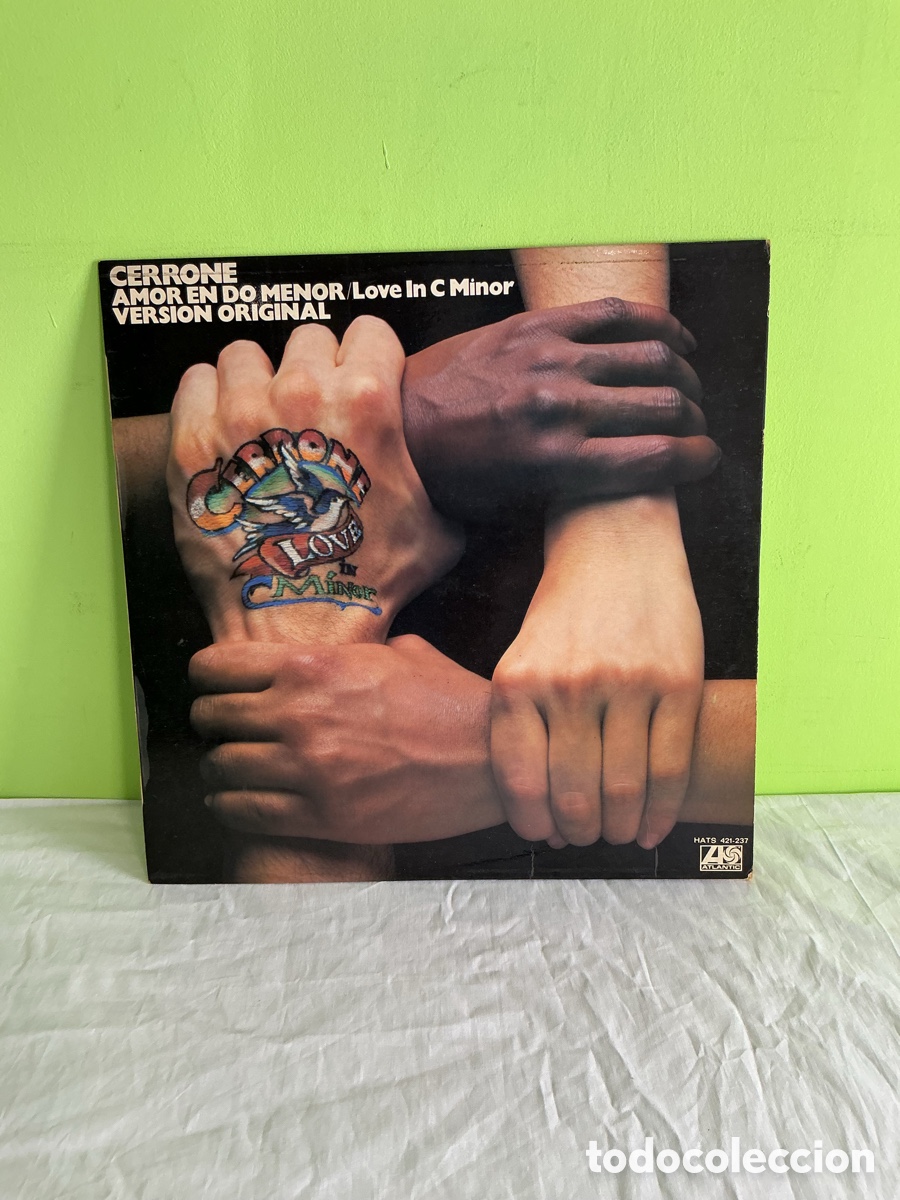 Discos de vinilo: Cerrone &ndash; Amor en do menor (Love in C Minor). LP Atlantic