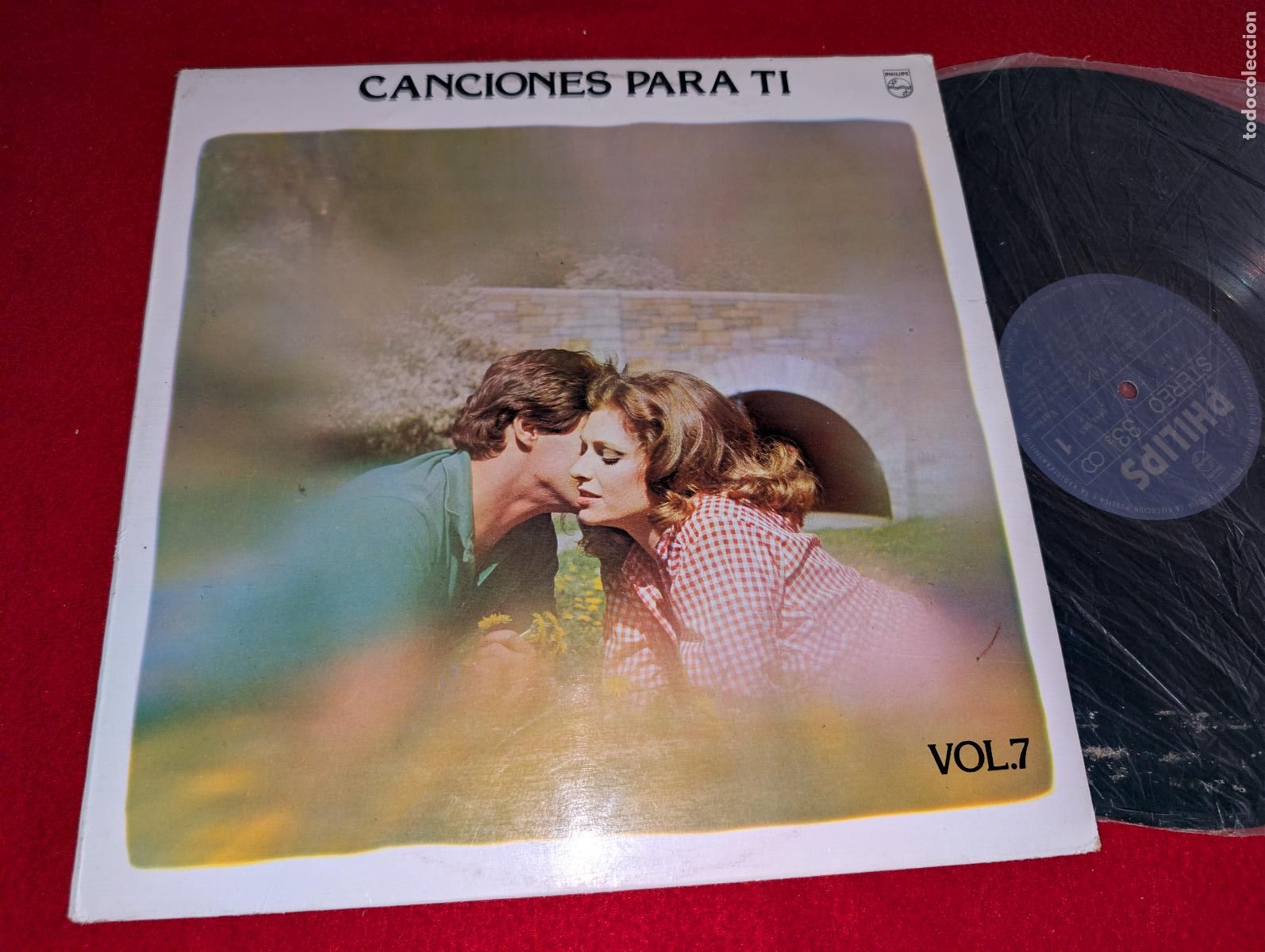 Discos de vinilo: CANCIONES PARA TI vol.7 LP 1982 COLOMBIA Velez+Trigo Limpio+Hallyday+Francisco+Rumba Tres++