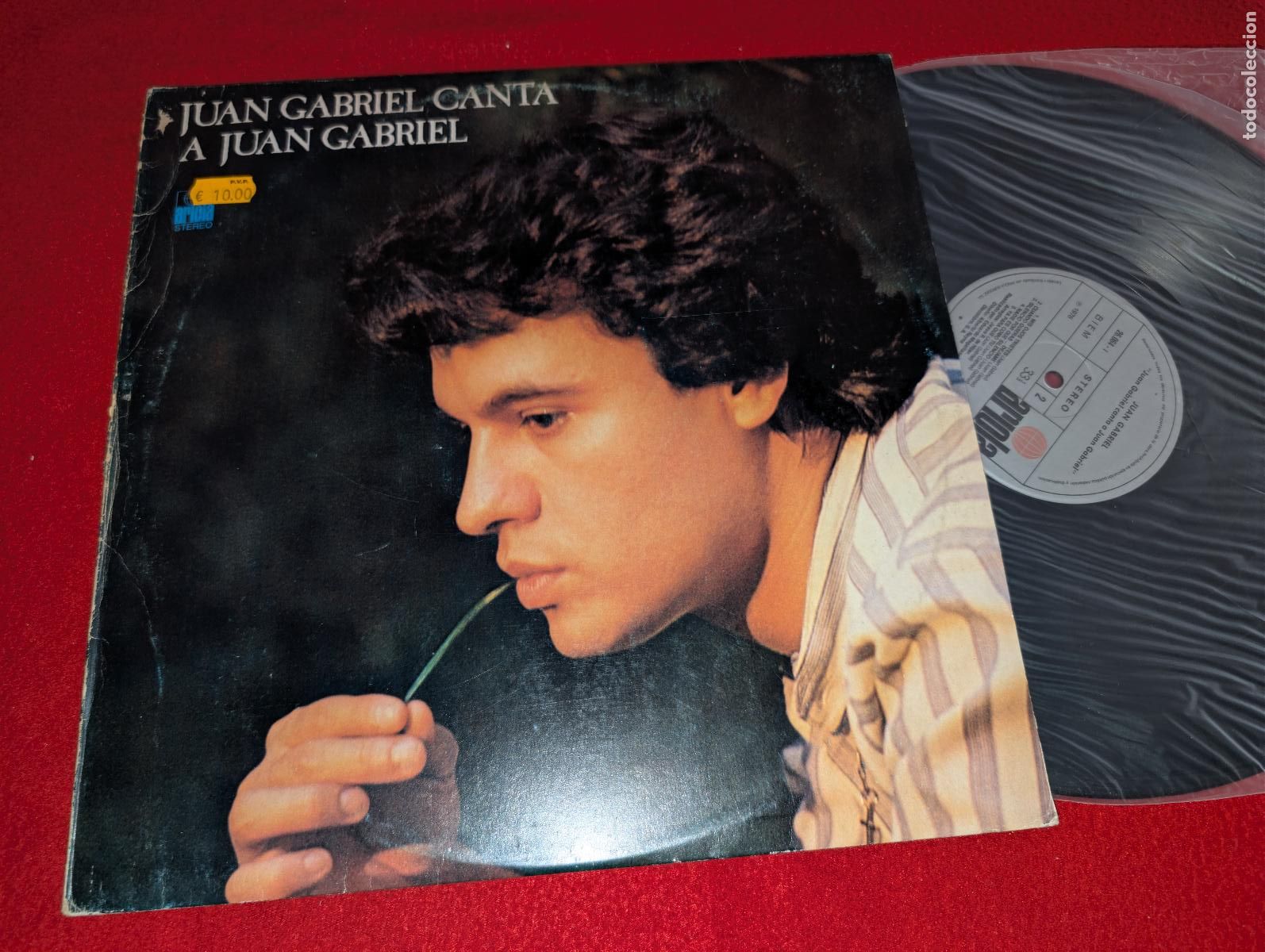 Discos de vinilo: JUAN GABRIEL Juan Gabriel canta a Juan Gabriel LP 1978 Ariola ESPA&Ntilde;A SPAIN