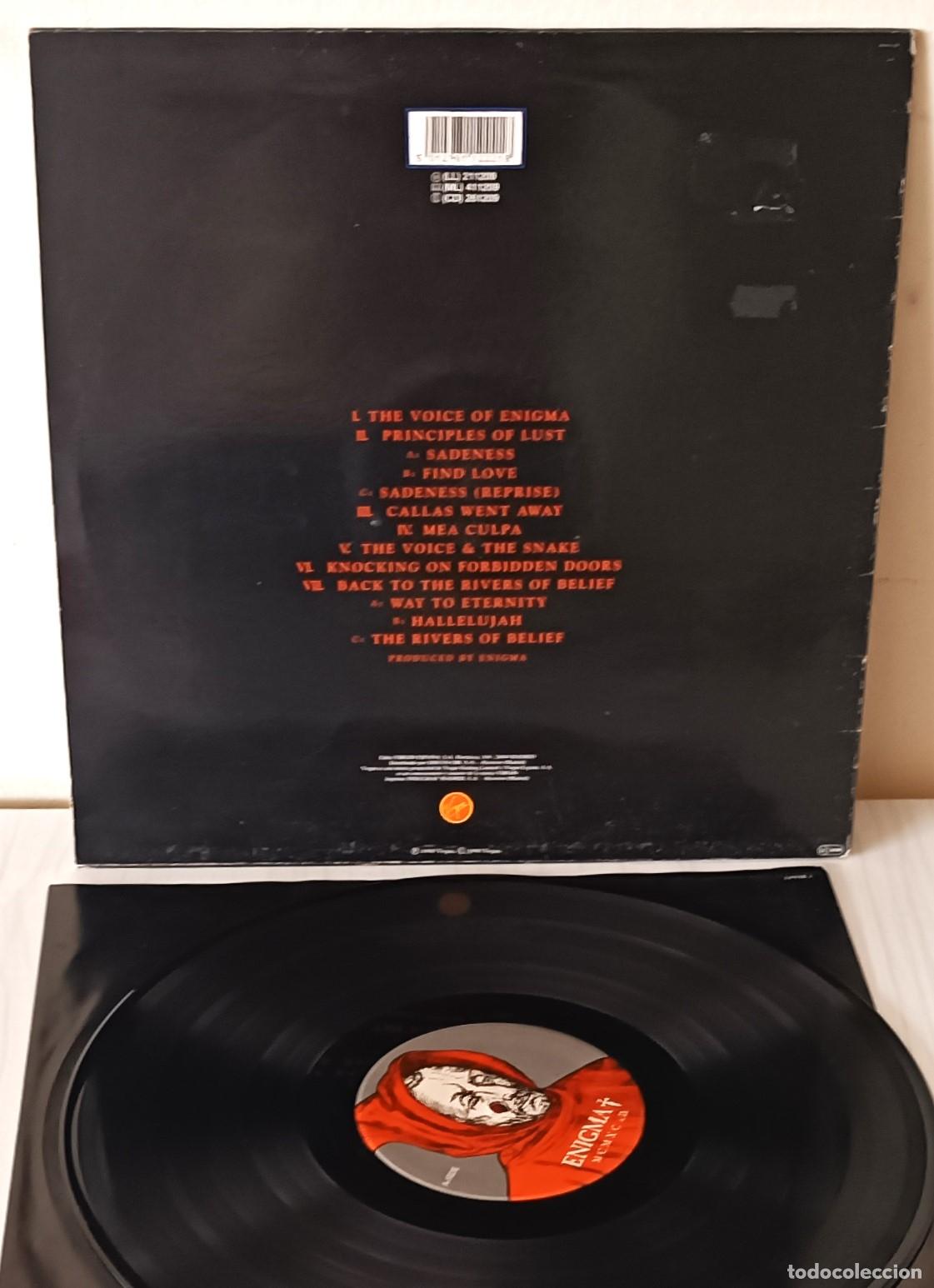 Discos de vinilo: ENIGMA - MCMXC a.D. VIRGIN - 1990 - Foto 2