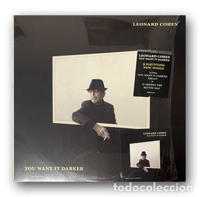 Discos de vinilo: Leonard Cohen - You Want it Darker LP