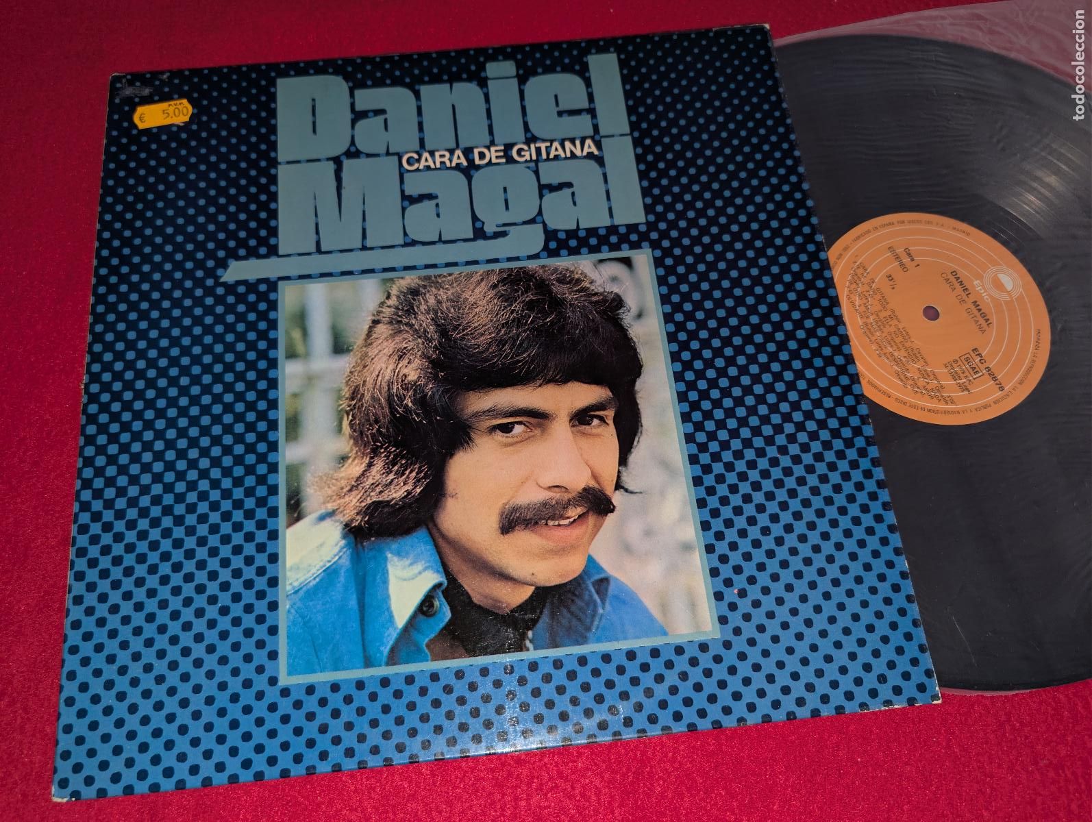 Discos de vinilo: DANIEL MAGAL Cara de gitana LP 1978 Epic ESPA&Ntilde;A SPAIN