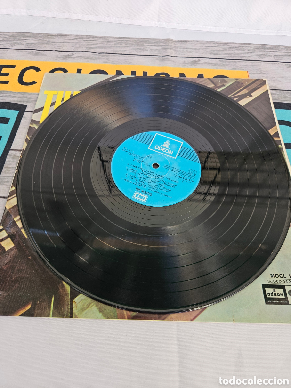 Discos de vinilo: THE BEATLES PLEASE ME - Foto 5