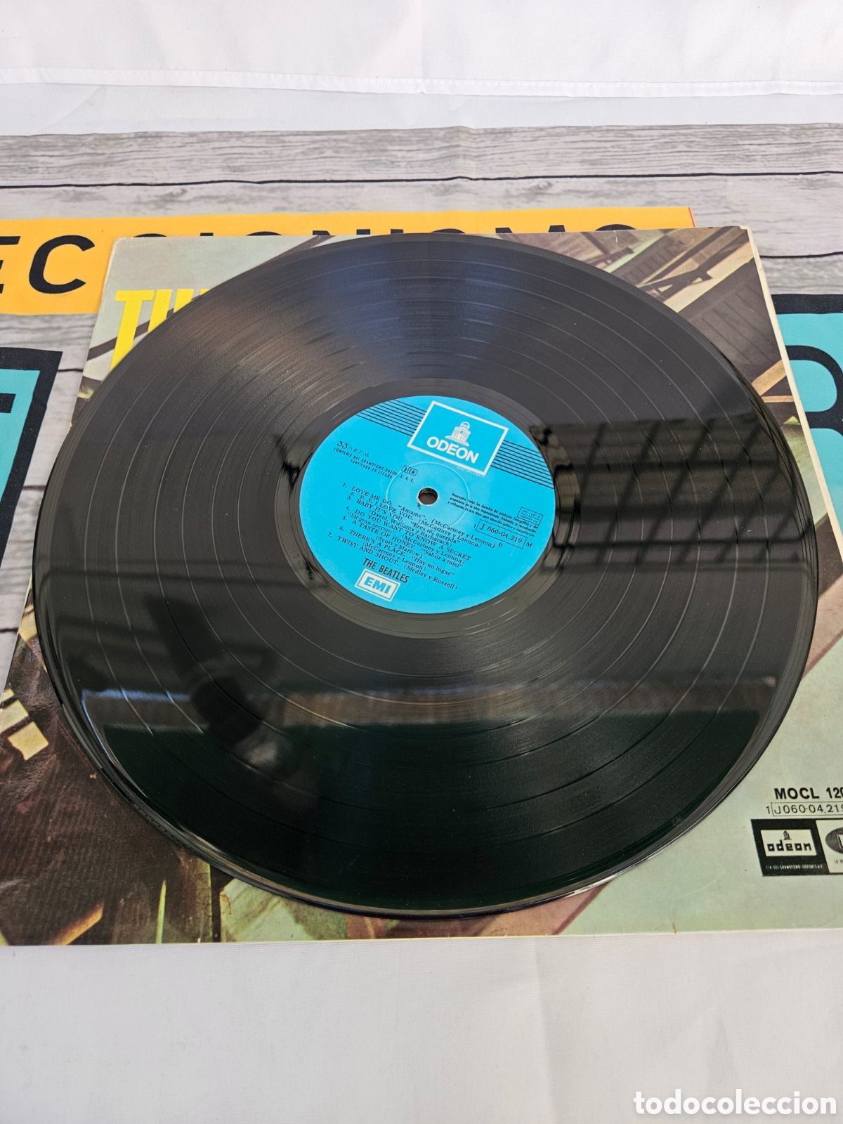Discos de vinilo: THE BEATLES PLEASE ME - Foto 7
