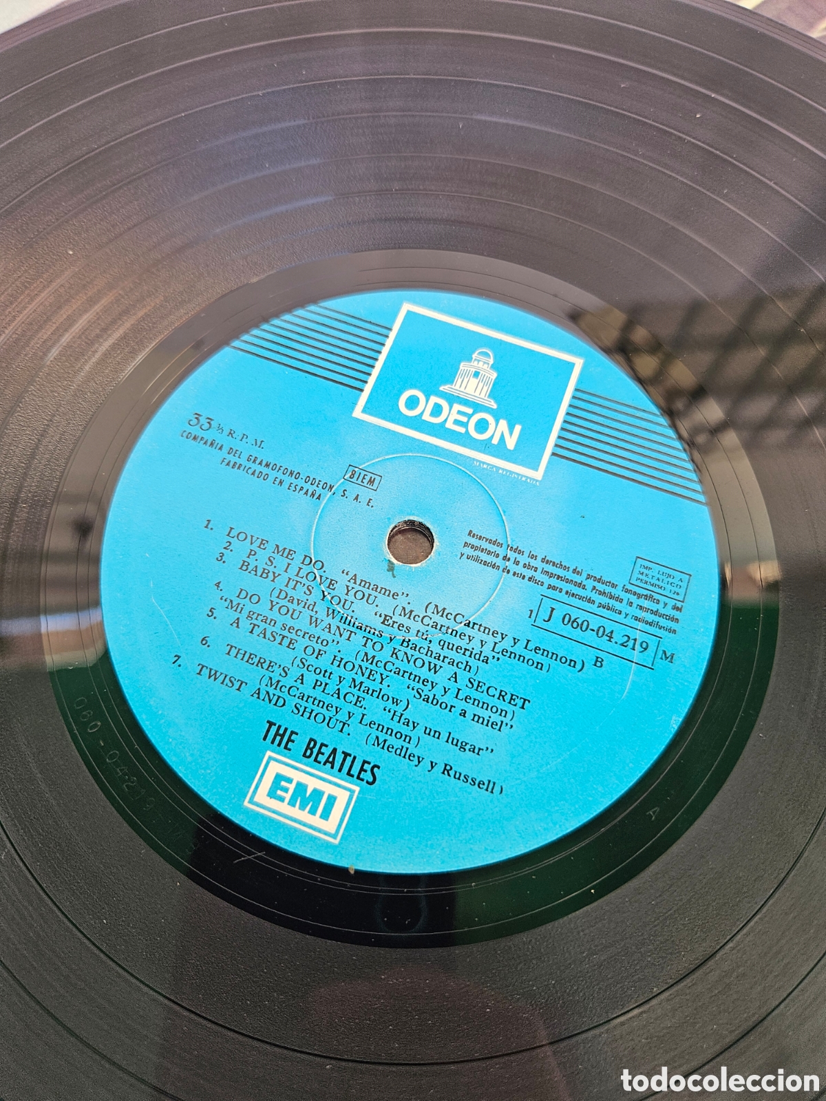 Discos de vinilo: THE BEATLES PLEASE ME - Foto 8